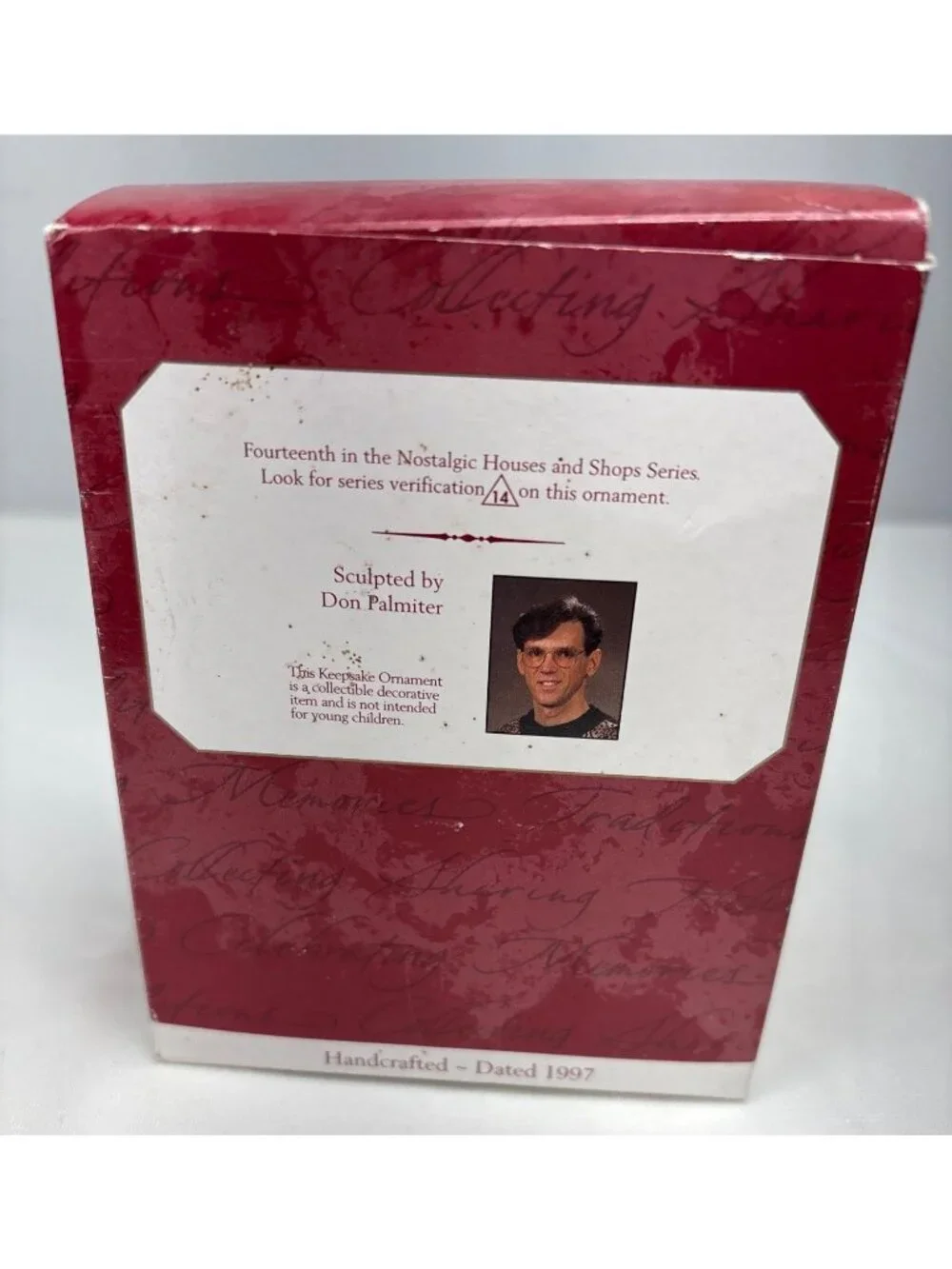 Hallmark 1997 Nostalgic Houses & Shops Café Keepsake Ornament Don Palmiter